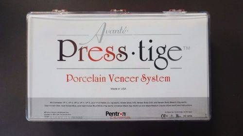 Avante Press tige Porcelain Veneer System