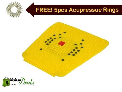 New acu. energy centre mat yoga acupuncture therapy - foot massage pain relief for sale