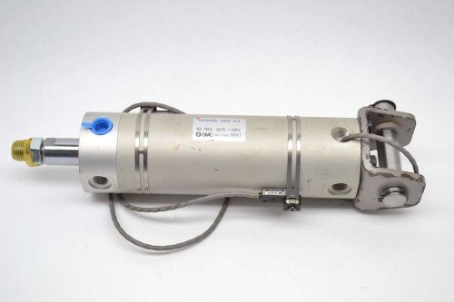 SMC NCDGDN50-0400-B73 4 IN 2 IN DOUBLE ACTING PNEUMATIC CYLINDER B418358
