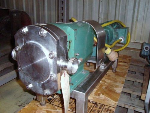 Tri clover size 15 positive displacement pump for sale