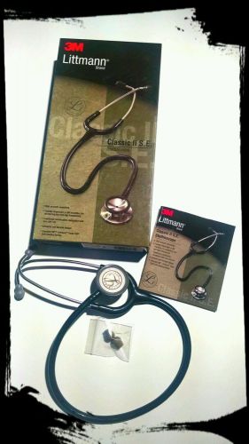 *new in box* 3m littman classic ii s.e. stethoscope, blue tube, 28in/71cm, 2205 for sale
