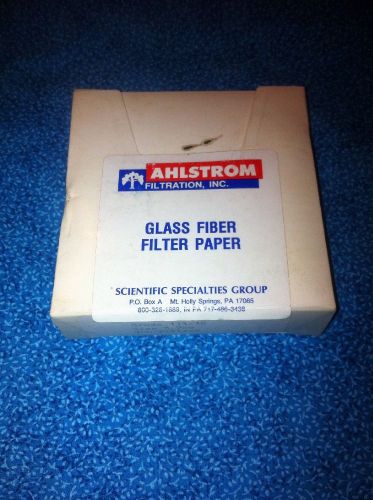 Ahlstrom Glass Fiber Filter Papers 3.7cm 100 Filters