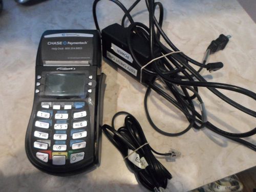 Hypercom Optimum T4210 Paymentech Credit Card Reader Machine