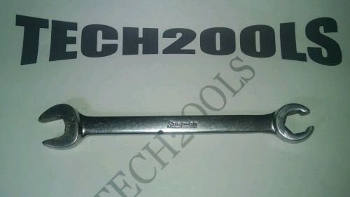 Snap on 9/16&#034; flare nut line combination open end wrench rxs18 blue point mac for sale