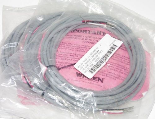 3 x Whelen 01-0661533-C1 C Cable, Model HA238C