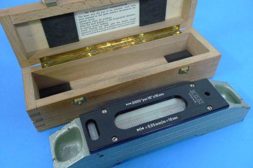E.d.a. france accurate machinist level n? 61 r niveau .0005&#034; two vial in box *h for sale