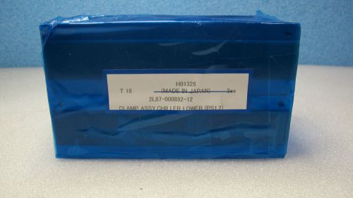 Tokyo electron limited 2l87-000892-12 chiller upper clamp assy. for sale