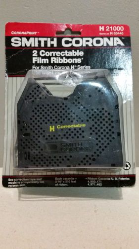 Smith Corona H21000 Correctable Film Ribbons 2 pk Cartridges Free Shipping US