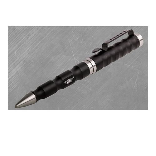 UZI Tactical Defender #7 Pen with Glassbreaker, Black #UZI-TACPEN7-BK