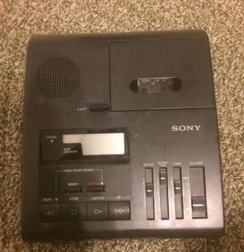 Sony BM-840 Microcassette Transriber Dictation Machine Dictaphone