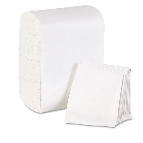 New georgia pacific 39202 low fold dispenser napkins, 7 x 12, white, 8000/carton for sale