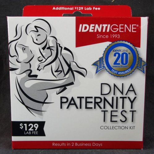 Identigene dna paternity test collection kit (box of 6) for sale