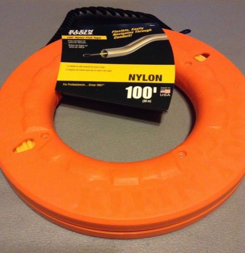 Klein tools 56012 navigator 100&#039; nylon fish tape for sale
