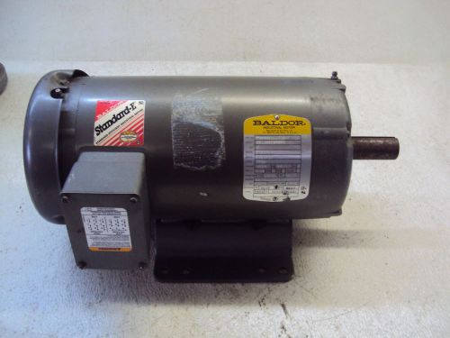 Baldor m3611t motor hp 3 rpm 1750 fr 182t v 230/460  used for sale