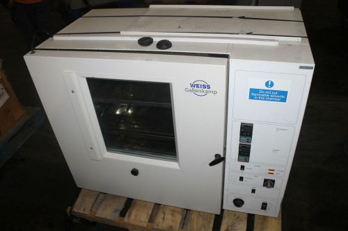 WEISS Gallenkamp  FDC018.XHX.E Fingerprint Development Chamber Oven