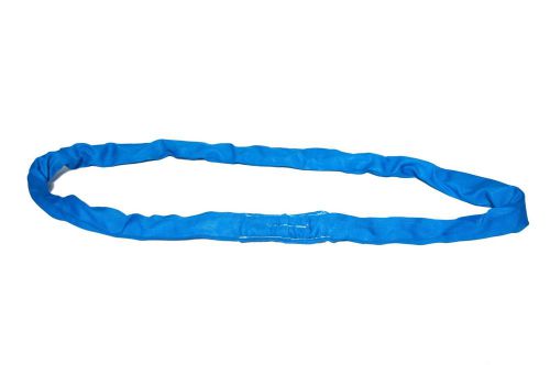 New enr 7x04&#039; endless round sling, blue synthetic rigging crane lifting belt for sale