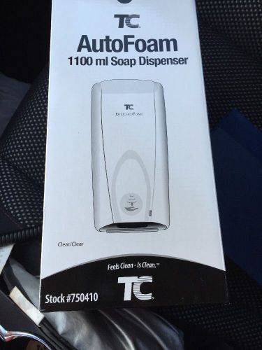 NEW TC AutoFoam Touchless Hand Soap Dispenser In BOX 1100 ml # 750140 Clear