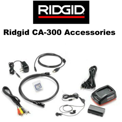 Ridgid CA-300 See Snake Inspection Camera Accessory package