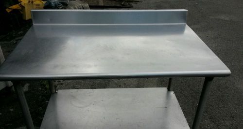 Stainless steel restaurant work table of 48 inches