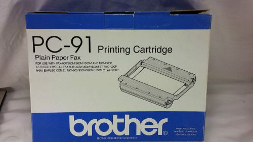 Brother PC-91 plain paper fax printing cartridge