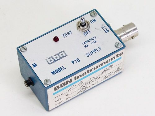 BBN Instruments  Supply Box P16