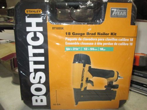 Brand new in sealed package - bostitch bt1855k 18ga brad nailer kit for sale
