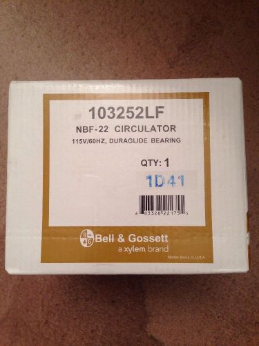 Bell &amp; Gossett NBF-22 Bronze Circulator Pump 103252LF