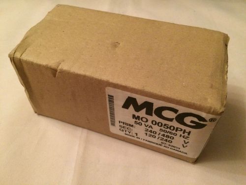 Mcg 50va control transformer co 0050ph 240/480 to 120/240 for sale