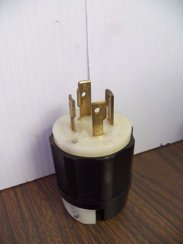 Leviton 4 Prong Generator Turn and Pull Locking Plug L14-30P 30A 125/250V L1430P