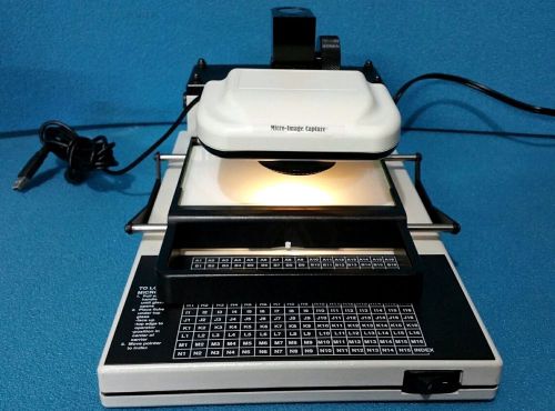 Micro-Image Capture 5, Microfilm &amp; Microfiche Digital Scanner / Viewer / Printer