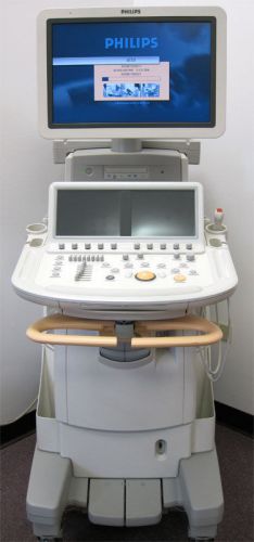 Philips iE33 Ultrasound  C-cart  iE 33 with  S5-1, X3-1  LIVE 3D