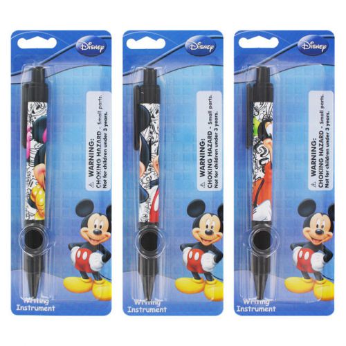 Disney Mickey Mouse Assorted Retractable Ball Pens