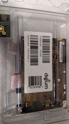 Digium 2-span digital telephony PCIe x1 1TE220BF