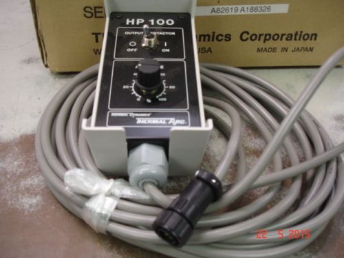 Thermal arc thermal dynamics remote hand control 10-4014 hp100 contactor control for sale