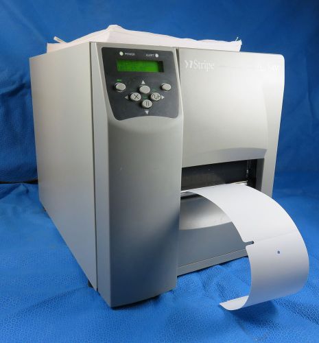 Zebra S4M (S4M00-3001-0200T) Direct Thermal Label Printer with Ribbon &amp; Manual