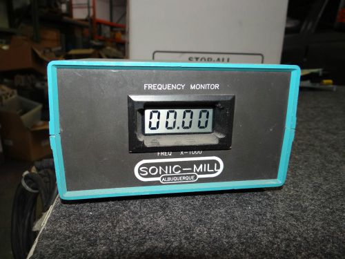 Sonic-Mill Ultrasonic Frequency Monitor X-1000