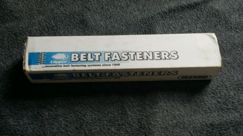 Flat belt fasteners Clipper 36 SS. Item code 02278. Mfg. code 697598. 12/box 12&#034;