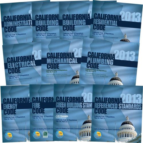2013 California Title 24 Building Codes FULL Collection ebooks SAME DAY DELIVERY