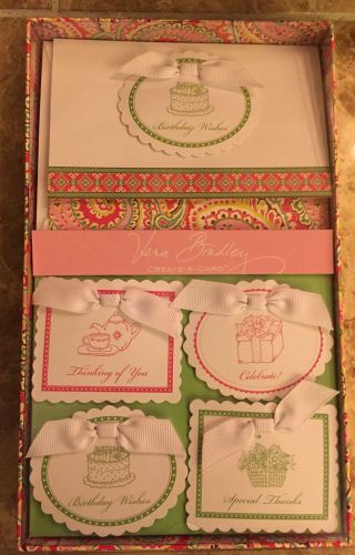 VERA BRADLEY Create A Card Style Stationary