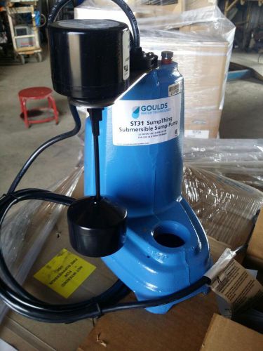 Goulds st31av 1/3 hp 115v submersible waste water sump pump &#034;nib&#034; for sale