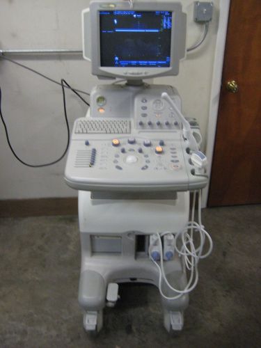 GE Logiq 5 Pro ultrasound system with two probes.  Good condition.
