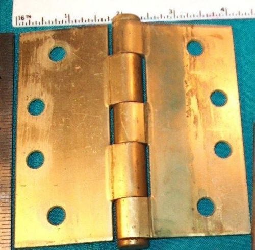 Hager Architectural Hinge both brass and stainless steel 4&#034; &amp; 4.5&#034;