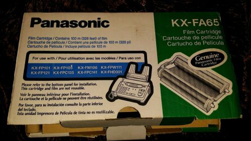 NEW Genuine Panasonic KX-FA65 Fax film cartridges KX FP101 KX FP105 KXFM106