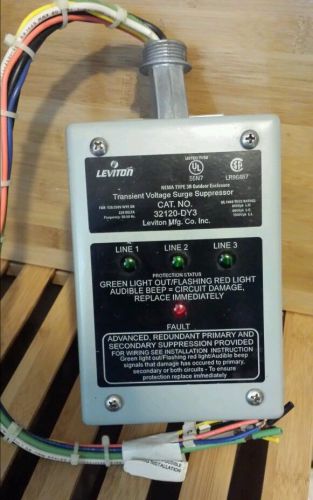 Leviton Transient Voltage Surge Suppressor  3R  Cat. No. 32120DY3 NEW