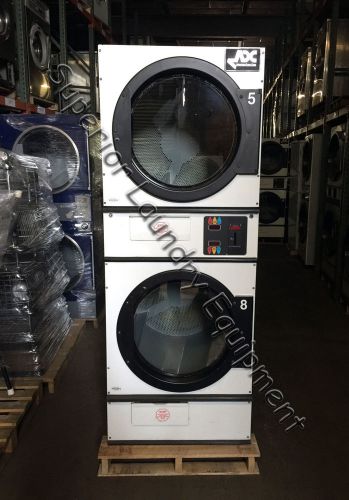 American Dryer ADG-330D Stack Dryer, 30Lb, ESD Card, 120V, Gas