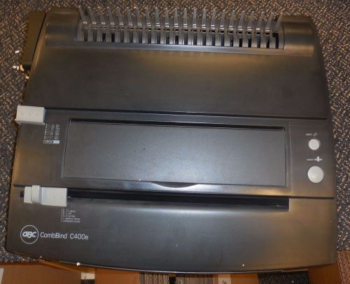 COMB BINDING MACHINE- GBC C400E