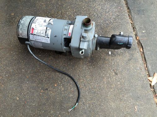 Dayton 1 hp 3750 rpm motor with pump - 115/230v 1-phase for sale