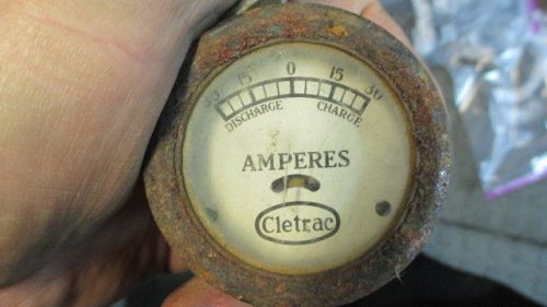 Cletrac amperes gauge