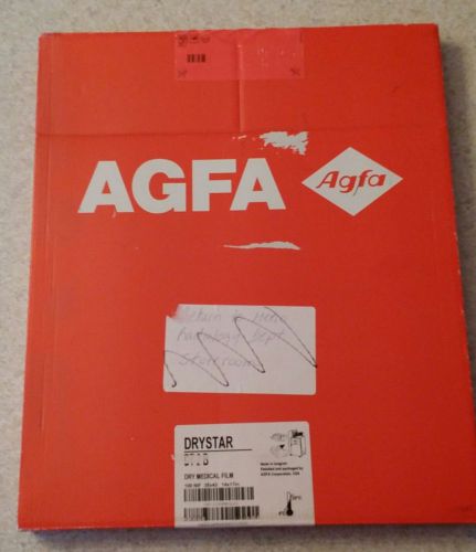 Agfa Direct Thermal Blue Film (DT 2B) – Blue Base – 14 x 17 drystar  80 sheets