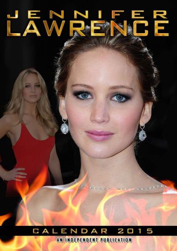 Jennifer lawrence 2015 wall celebrity calendars - monthly wall for sale